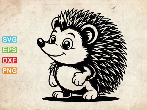 Download Hedgehog SVG, Kawaii Animal Clipart - Kawaii animal clipart Collection