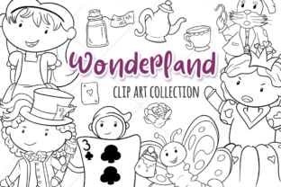 Download Alice in Wonderland (Black and White) - Premium Bundle